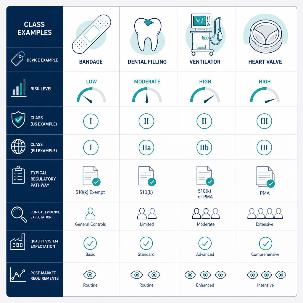 Device examples per class