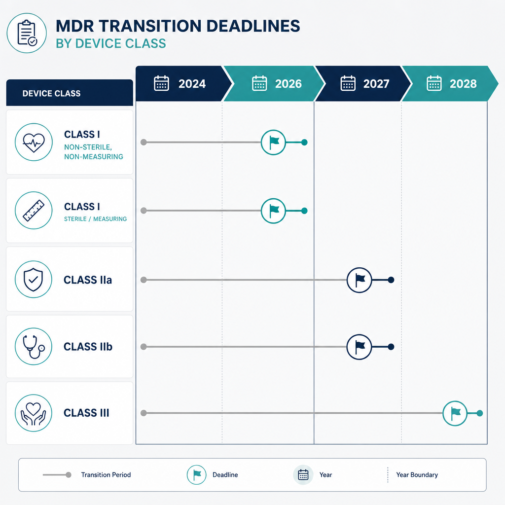 MDR transition deadlines timeline