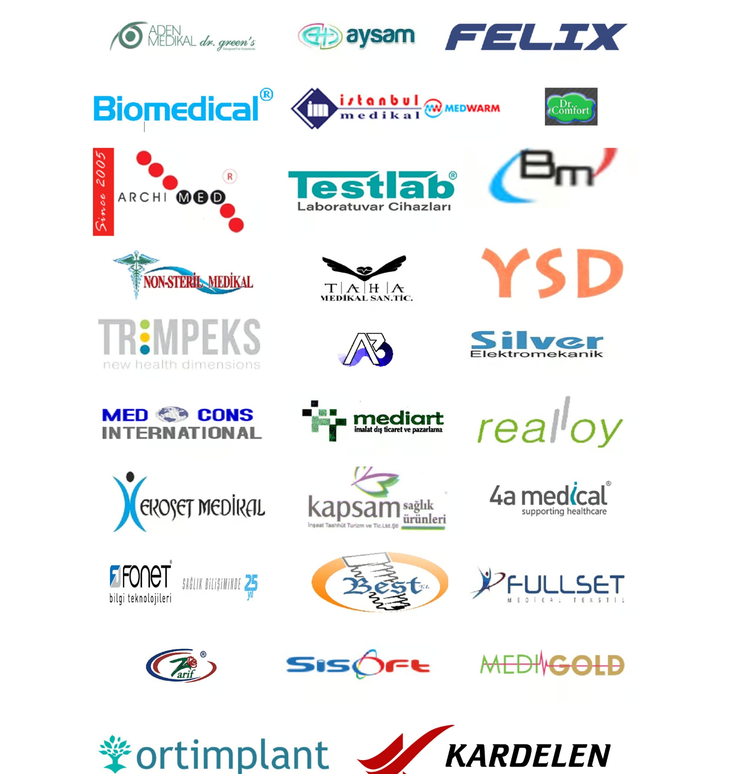 MEGACERT client logos